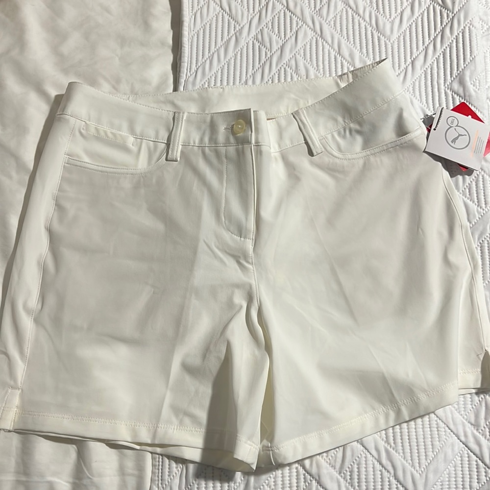 womens Puma golf shorts
